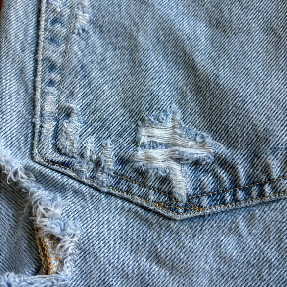 Agolde Parker Jean Shorts size 25 - Picture 6 of 11